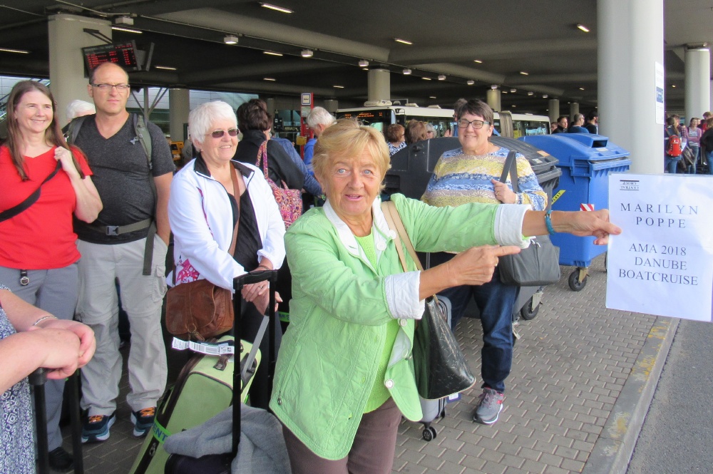 Arrival in Prague
